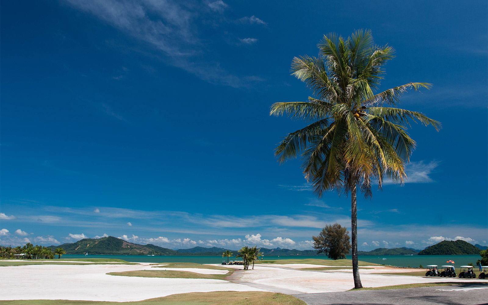 Parcours de golf en Thaïlande